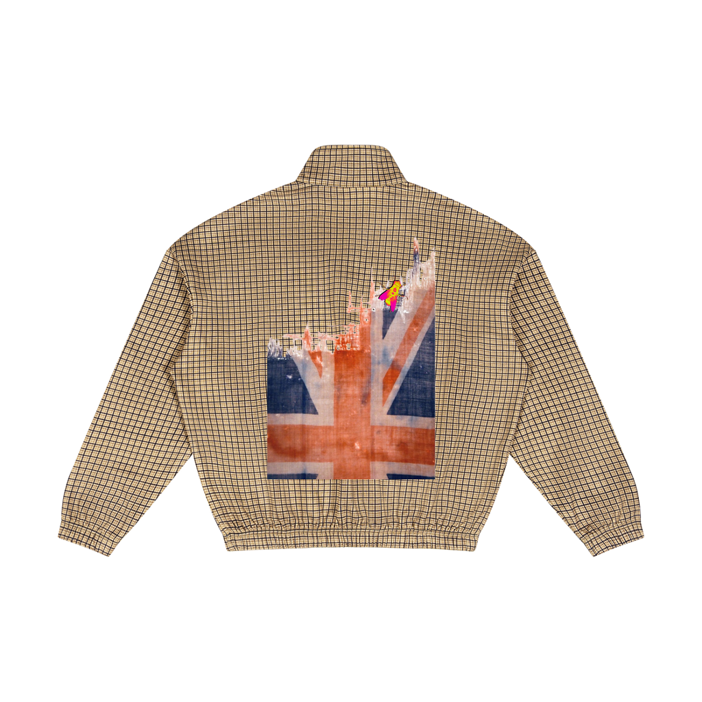 POST-IMPERIAL Plaid Quarter-Zip