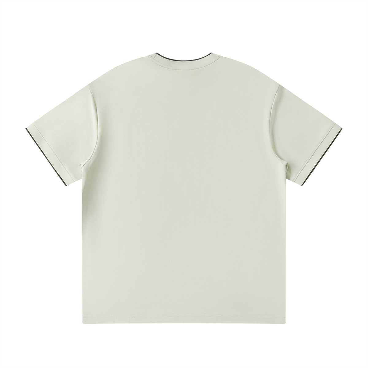 AUTOREVERSE Contrast-Trim Fine-Knit T-Shirt