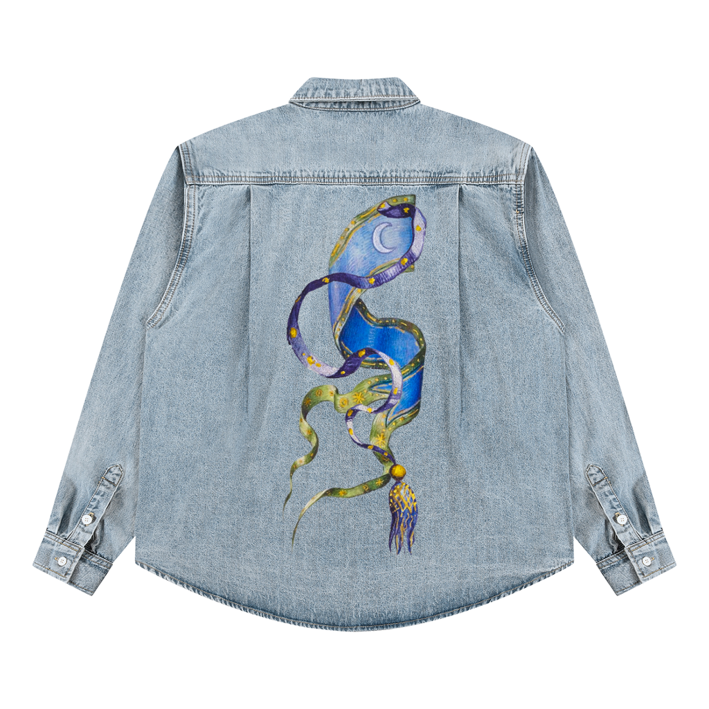 PRACTICALLY MEDIEVAL Vintage Denim Shirt