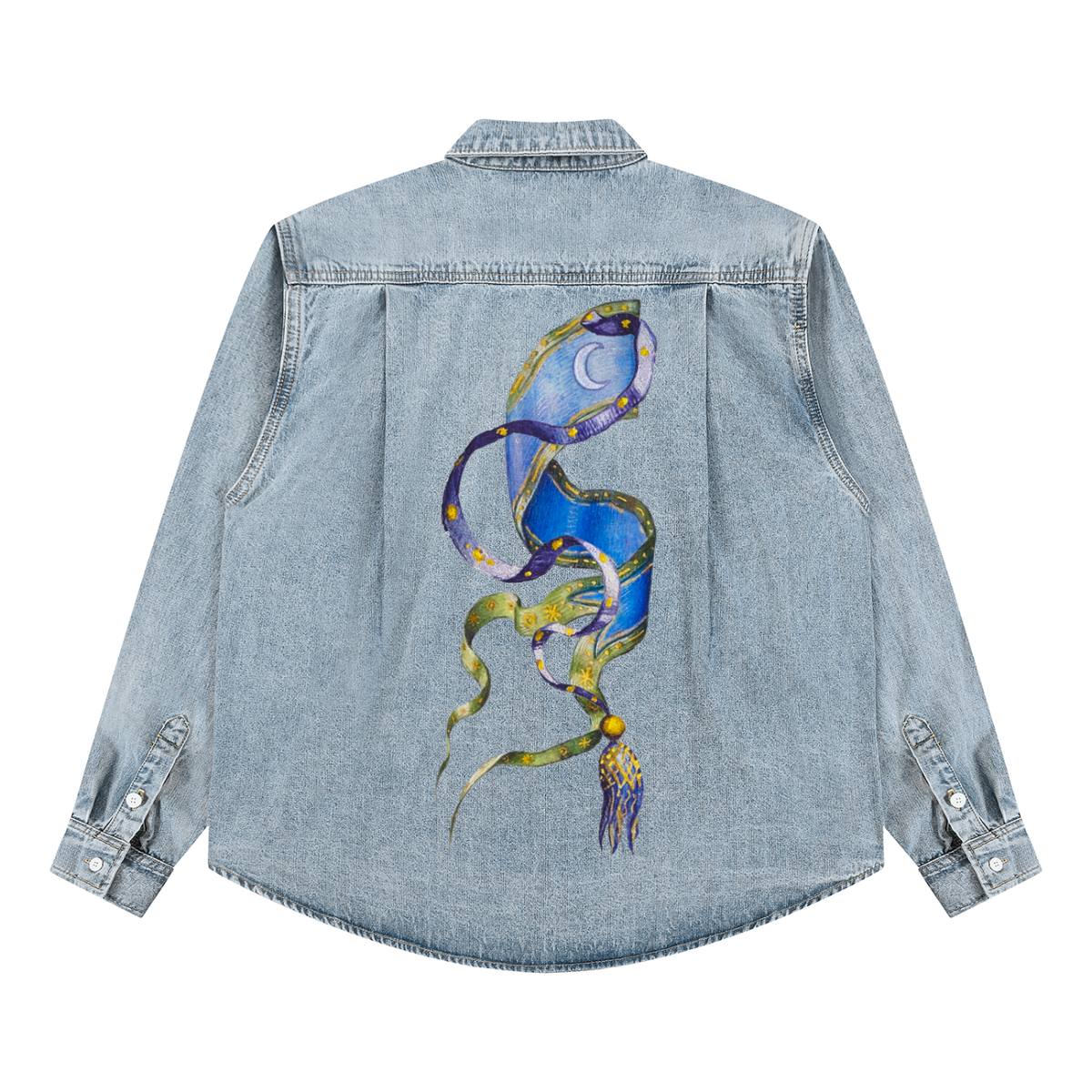 PRACTICALLY MEDIEVAL Vintage Denim Shirt