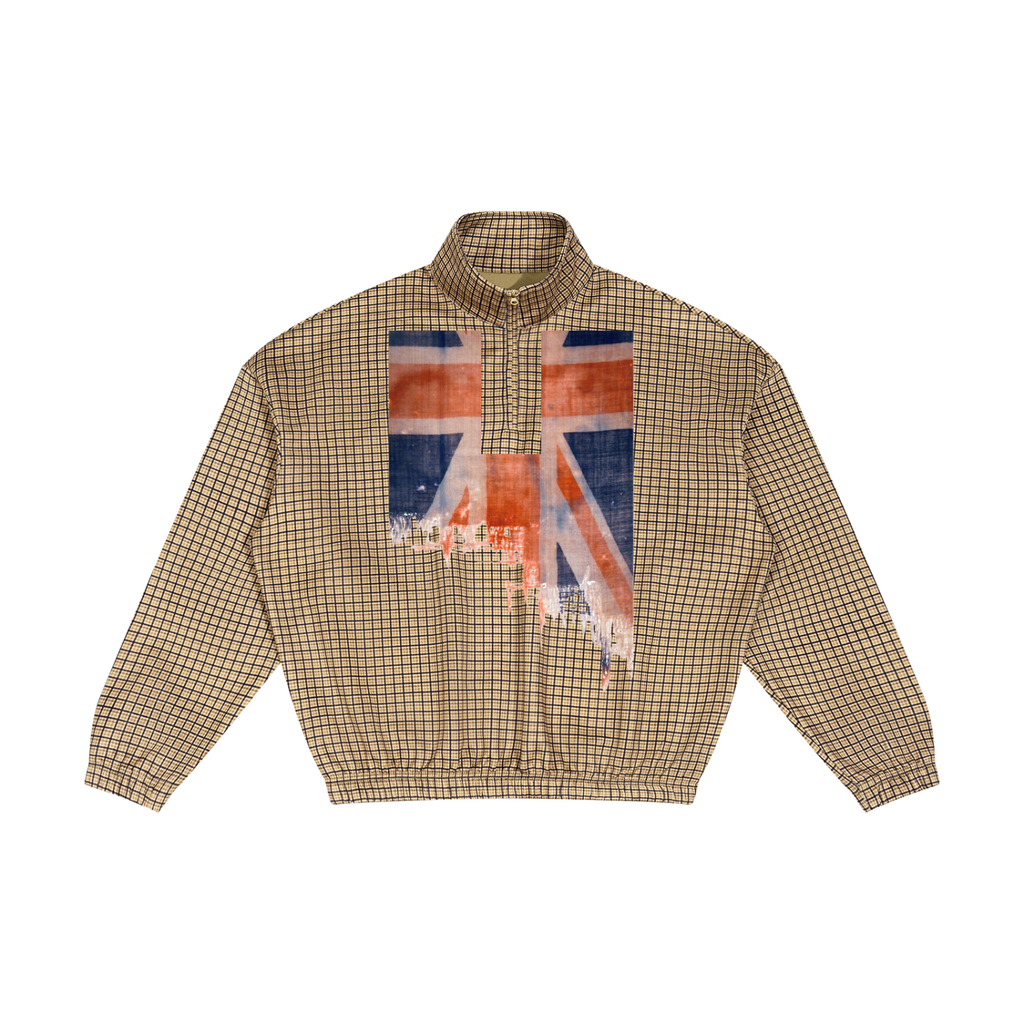 POST-IMPERIAL Plaid Quarter-Zip
