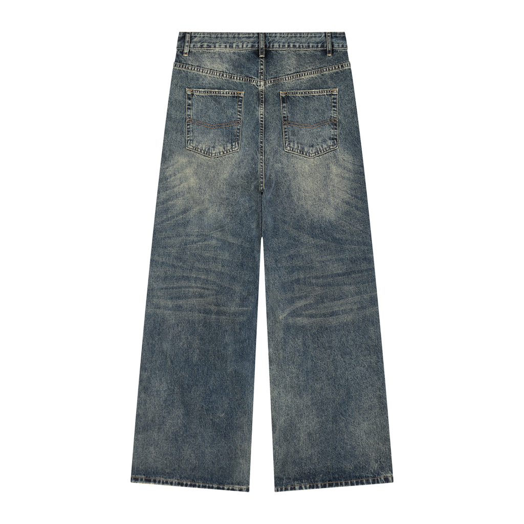 TROMPE L'OEIL PATCHES Vintage Denim Jeans