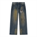 SAFETY FIRST Vintage Wide Leg Denim Jeans