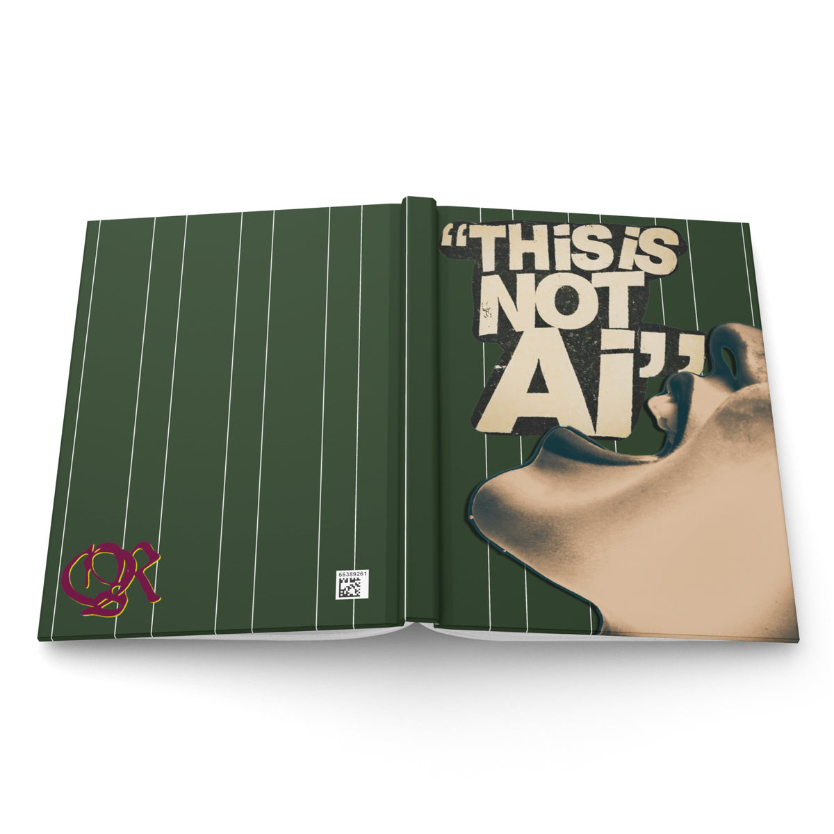 YOU HAD TO ASK Hardcover journal