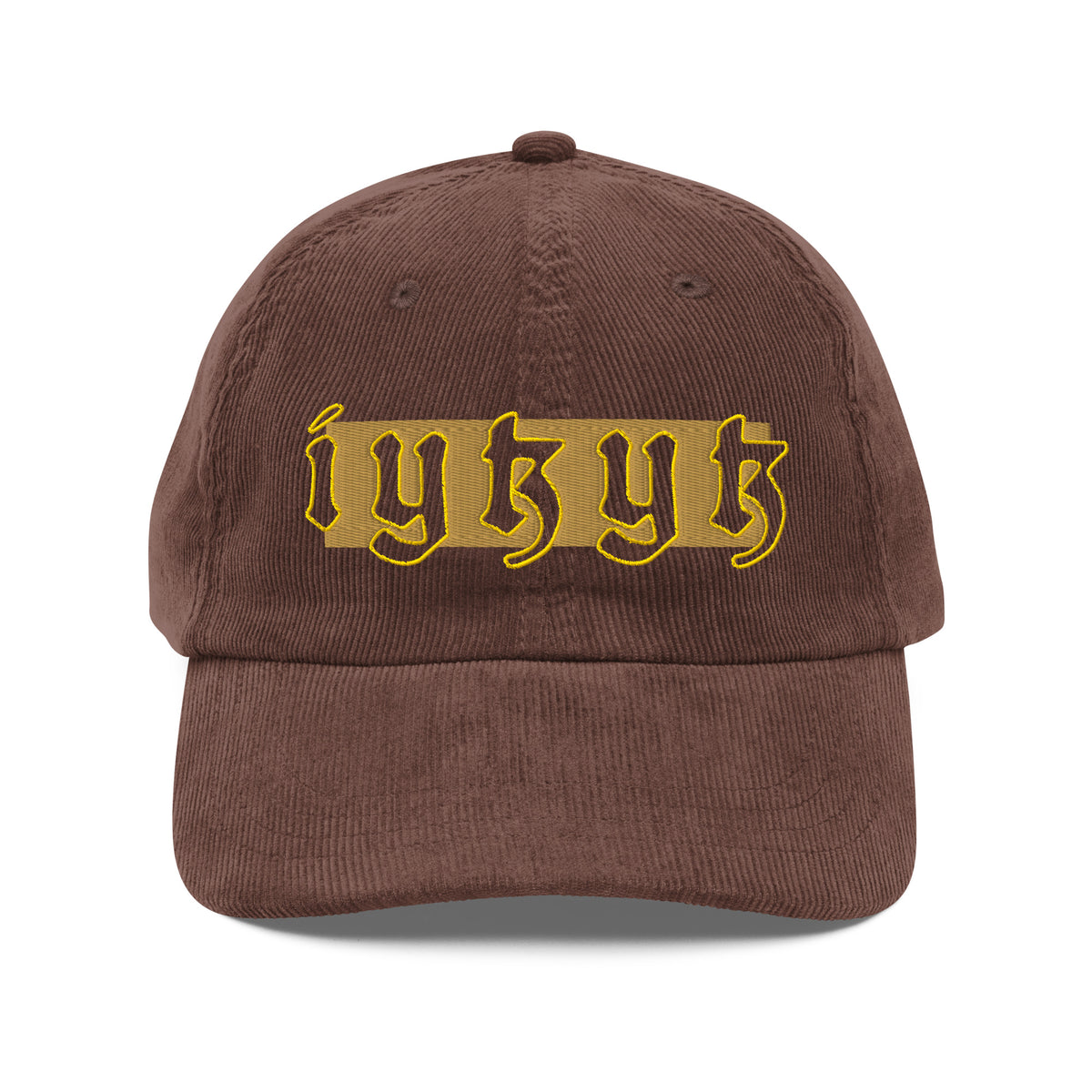 SECRET HANDSHAKE Vintage Corduroy Cap