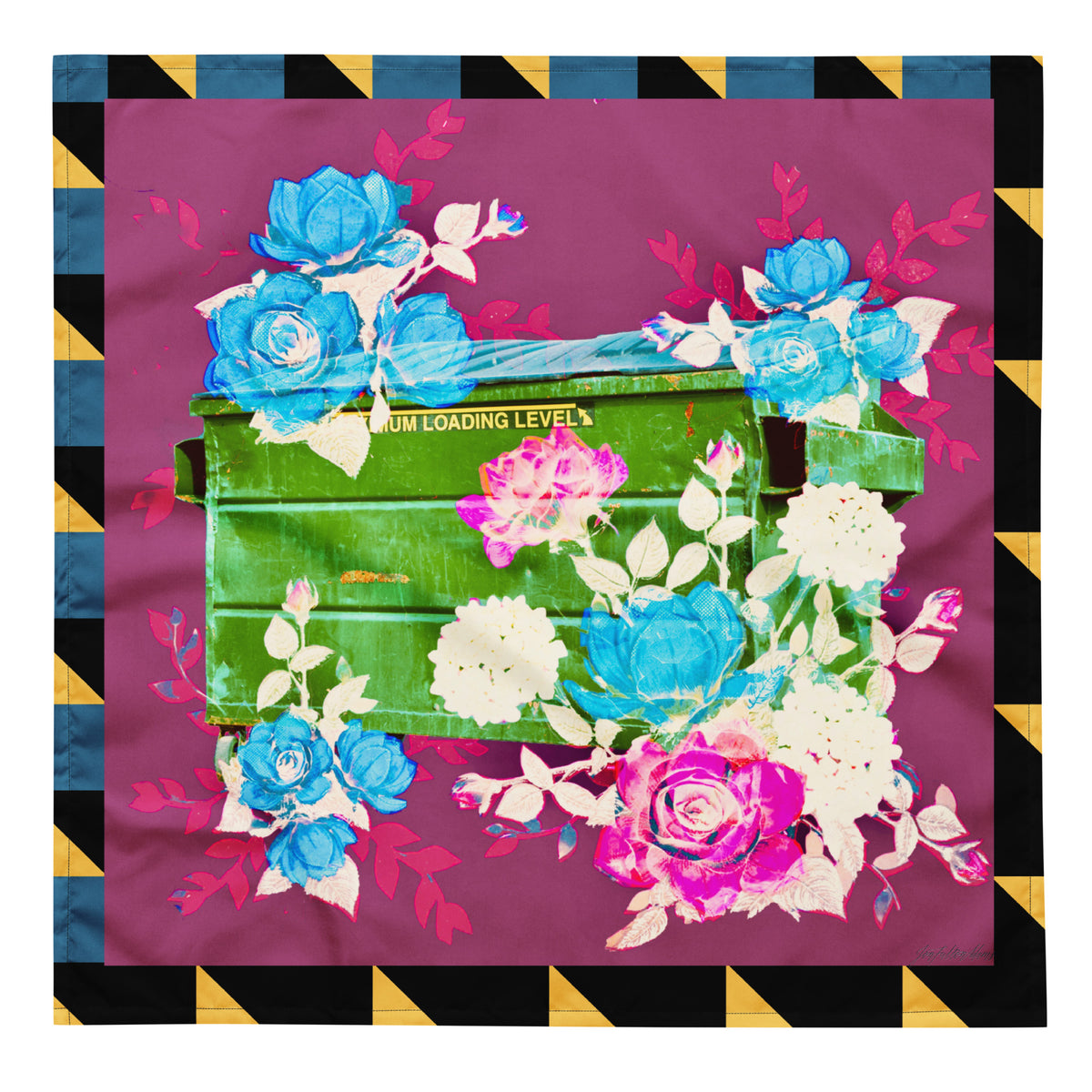 SMELLS LIKE ROSES Scarf