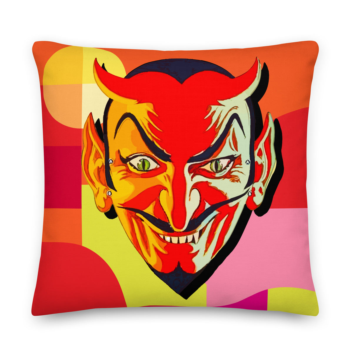 MEPHISTOPHELES 22” x 22” Premium Pillow