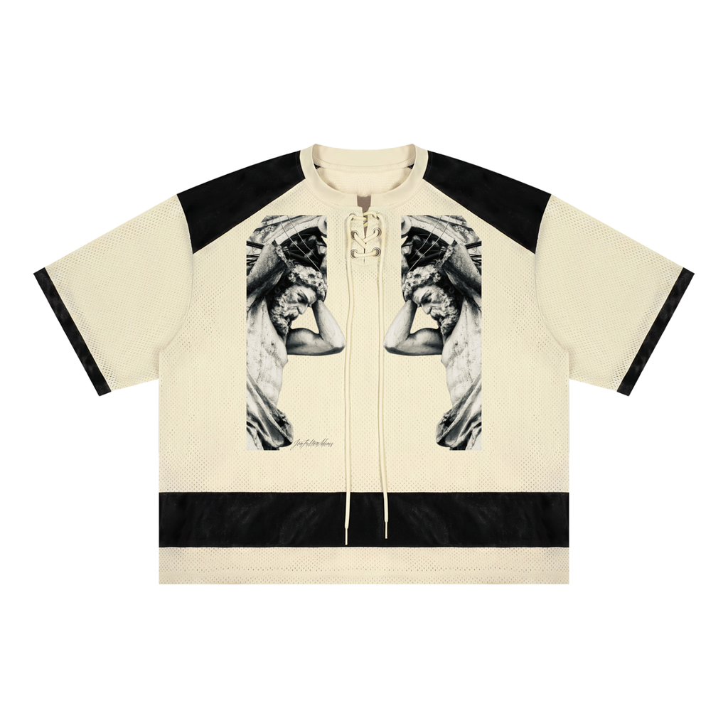 LOAD-BEARING Lace-Up Athletic Mesh Pullover