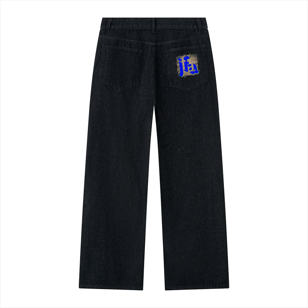 IYKYK Vintage Wide Leg Denim Jeans